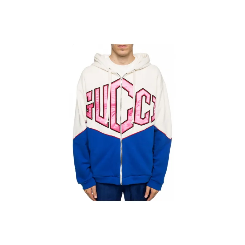 GUCCI Diamond Zip Hoodie - POIZON