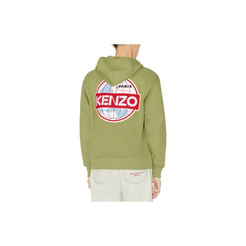 KENZO Travel Logo Patch Hoodie-3