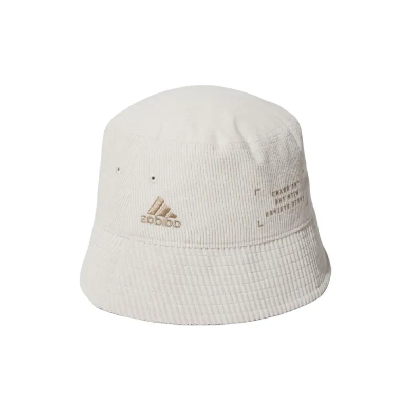 Adidas Corduroy Bucket Hats Women's White-0