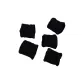 Black 5 Pcs (Textured Style)