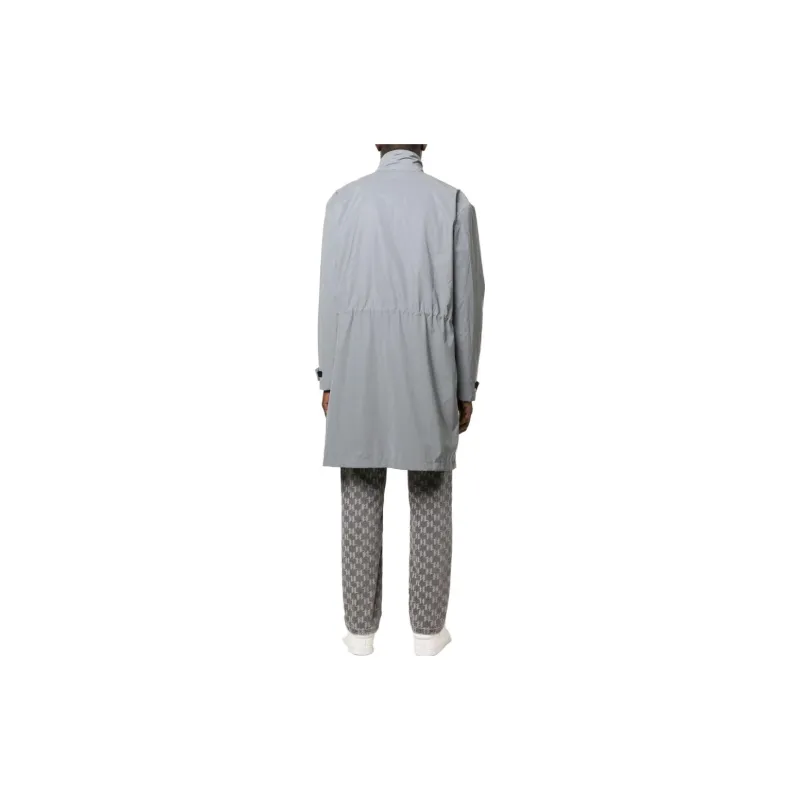 KARL LAGERFELD Coats Unisex Gray-2