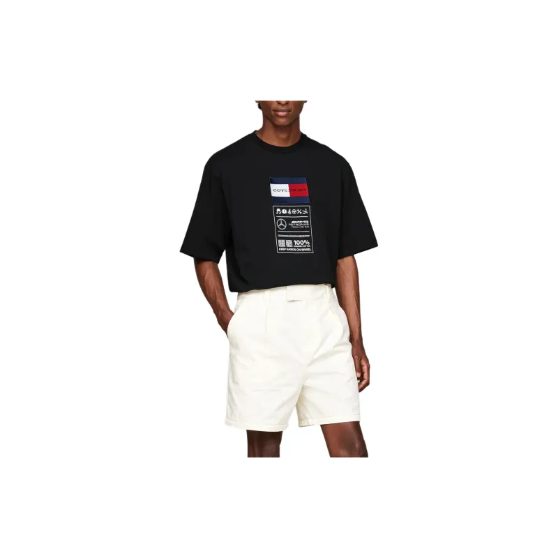Tommy Hilfiger Tommy Hilfiger X Mercedes-AMG F1 T-Shirts Unisex Black-3