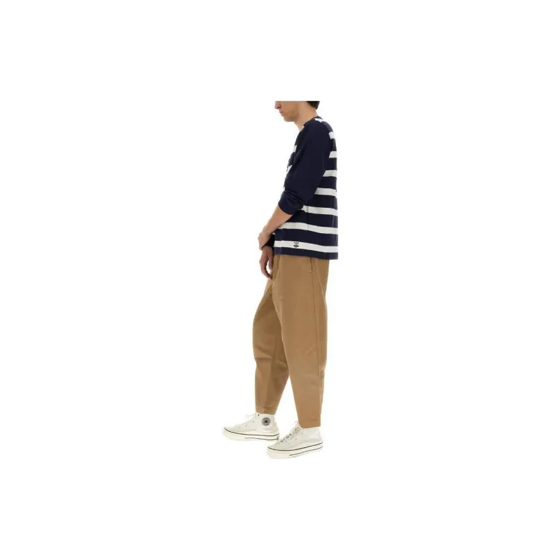 Umbro Casual Pants Men Beige-3