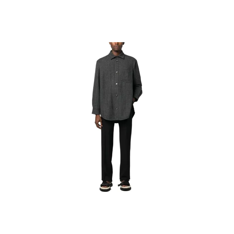 NANUSHKA Matize Houndstooth Shirt-1