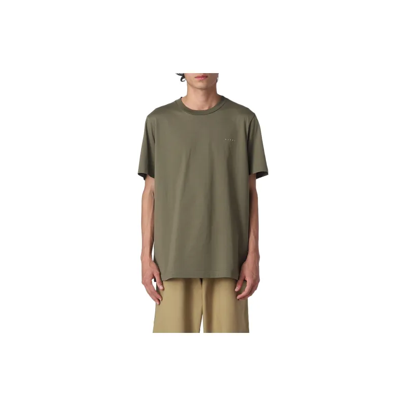 MARNI T-Shirts Men Green-3