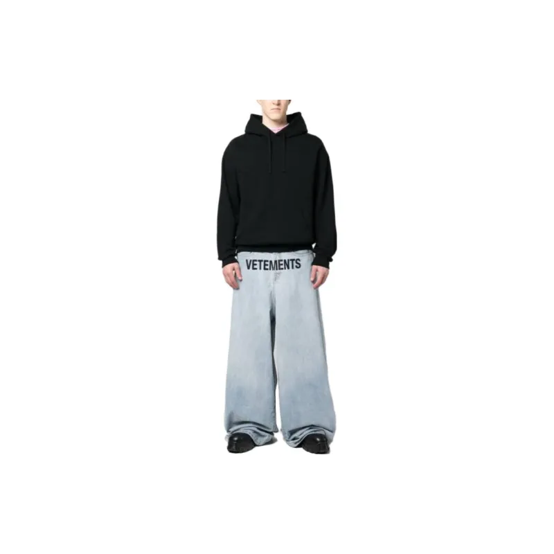 Vetements Logo embroidered Jeans-1