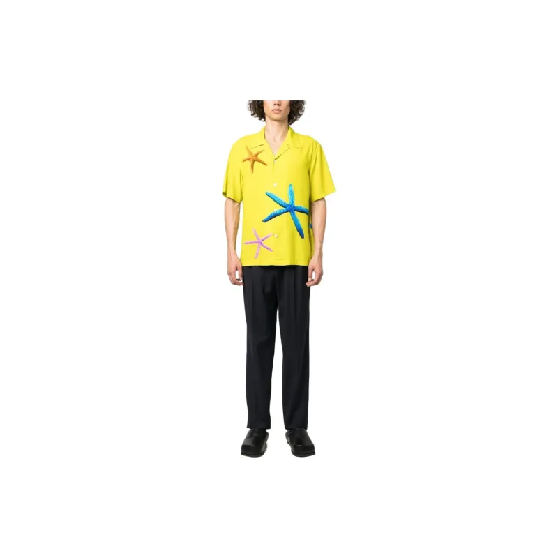 Sandro Shirts Men Yellow-1