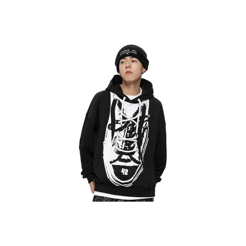Jifffly Sweatshirt Unisex Black-2