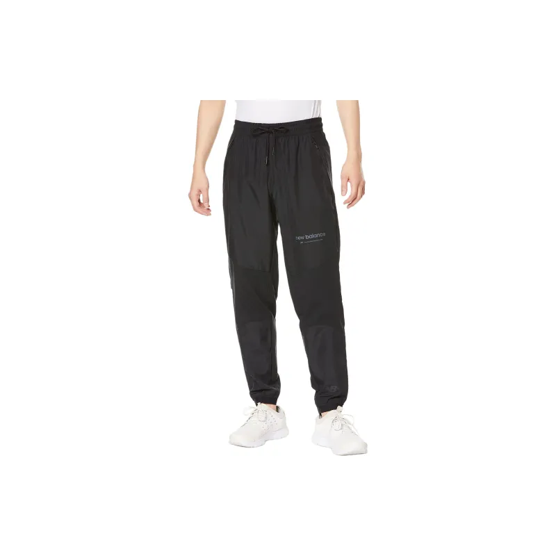 New Balance Knitted Sports Pants Men's Black-2