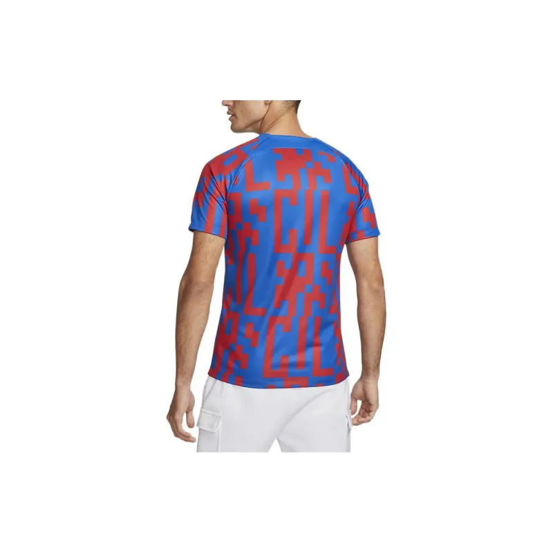 Nike Soccer Jerseys Men Signal Blue-3