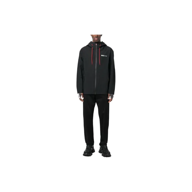 DIESEL Jackets Men Black-1