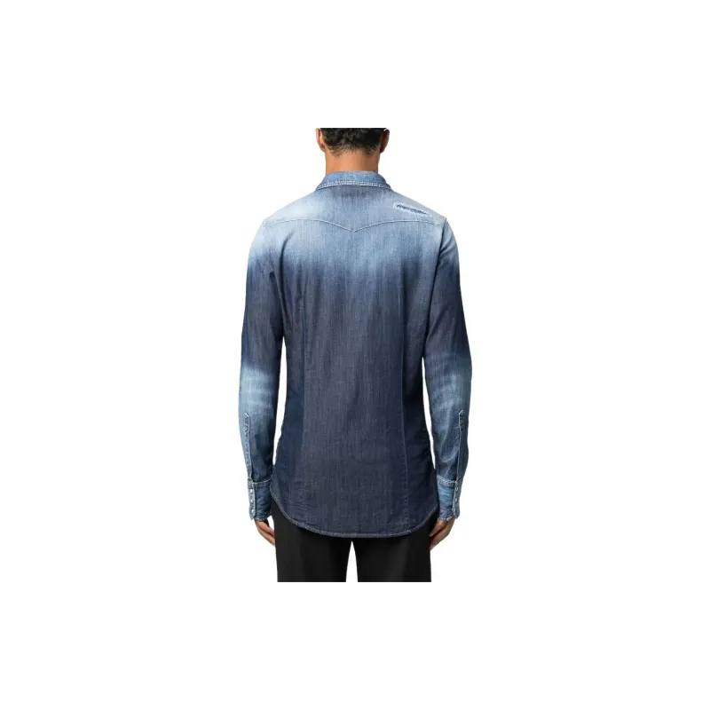 DSQUARED 2 Denim Jackets Men Blue-3