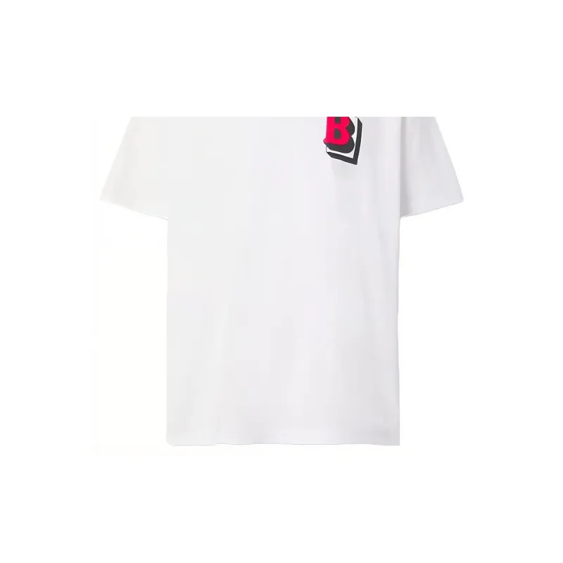 Burberry T Shirts Men White-5