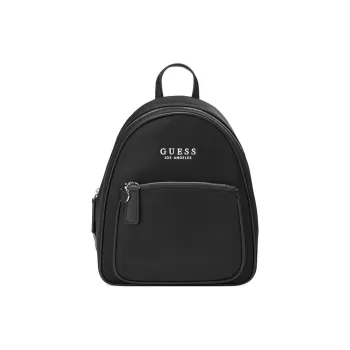 GUESS Artificial Leather Backpack Medium Size Women's Black