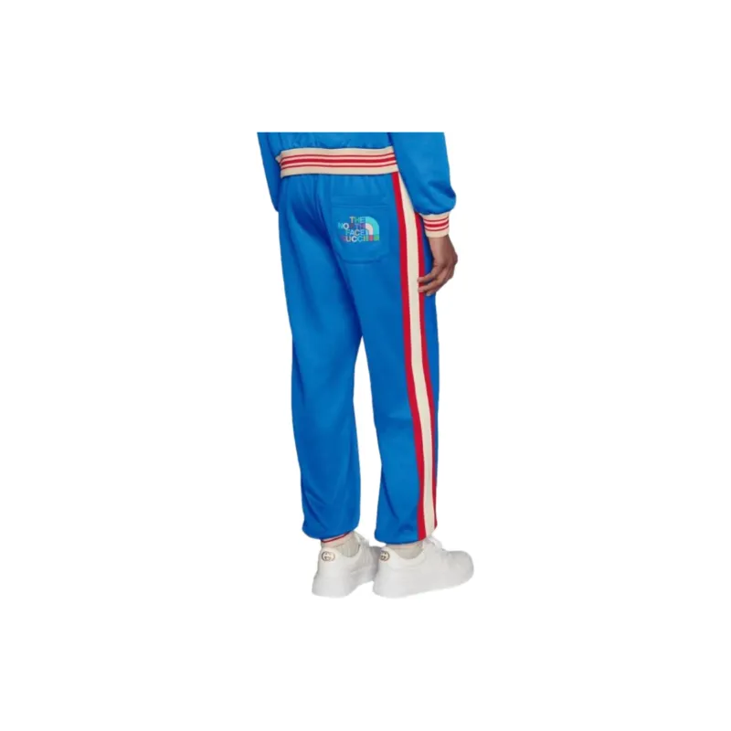 GUCCI x THE NORTH FACE FW22 Casual Pants Men's Blue-4