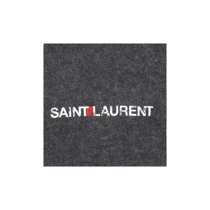 SAINT LAURENT Logo Rive Gauche T Shirt-5