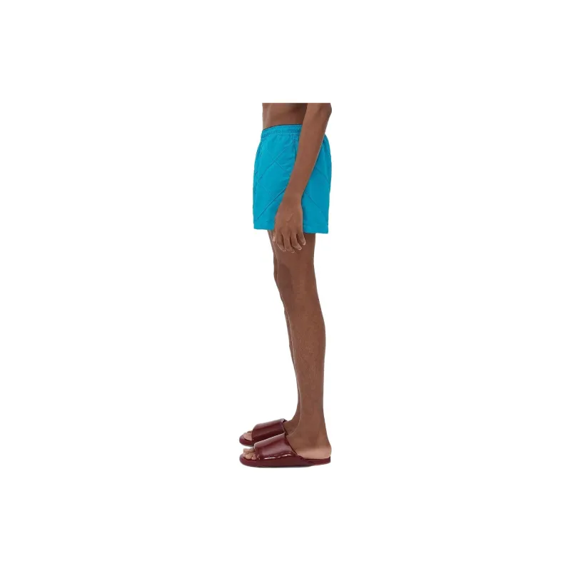 Bottega Veneta Casual Shorts Men Blue-3