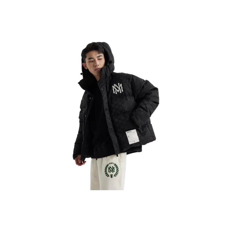 Mitchell Ness Down Jackets Unisex Black-3