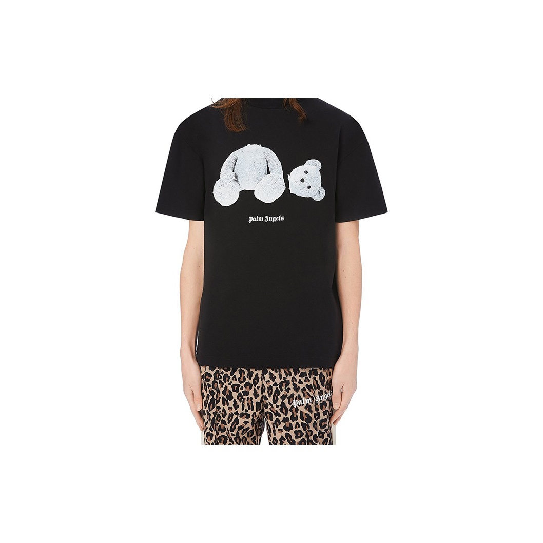 PALM ANGELS T-Shirts Men Black XXL - POIZON PALM ANGELS T-Shirts Men Black XXL - POIZON