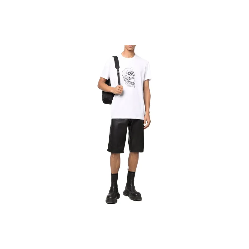 Alexander McQueen T Shirts Men White-1