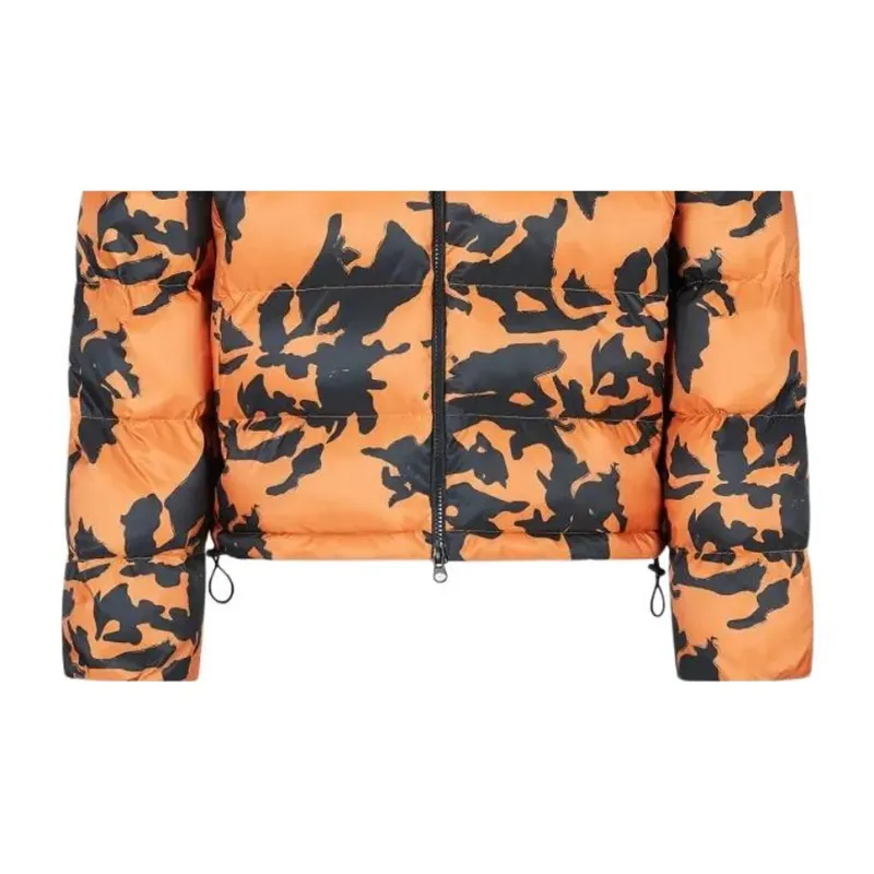 EMPORIO ARMANI EA7 FW22 Puffer Jacket Men's Orange-4