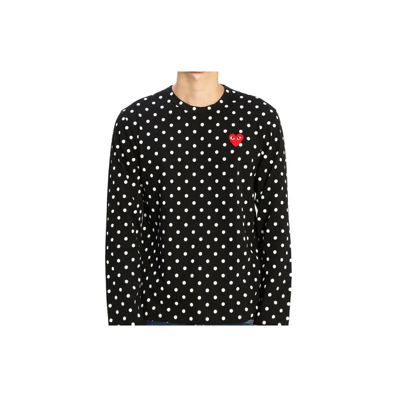 Comme Des Garcons Play Polka Dot L/S T shirt-2