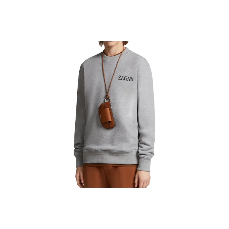 Zegna SS23 Sweatshirt Men's Heather Gray-4