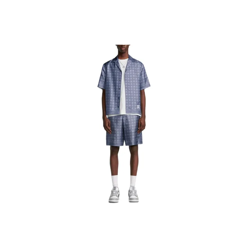 DIOR SS24 Casual Shorts Men's Blue-2