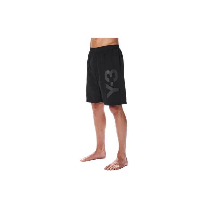 Y 3 Casual Shorts Men Black-4
