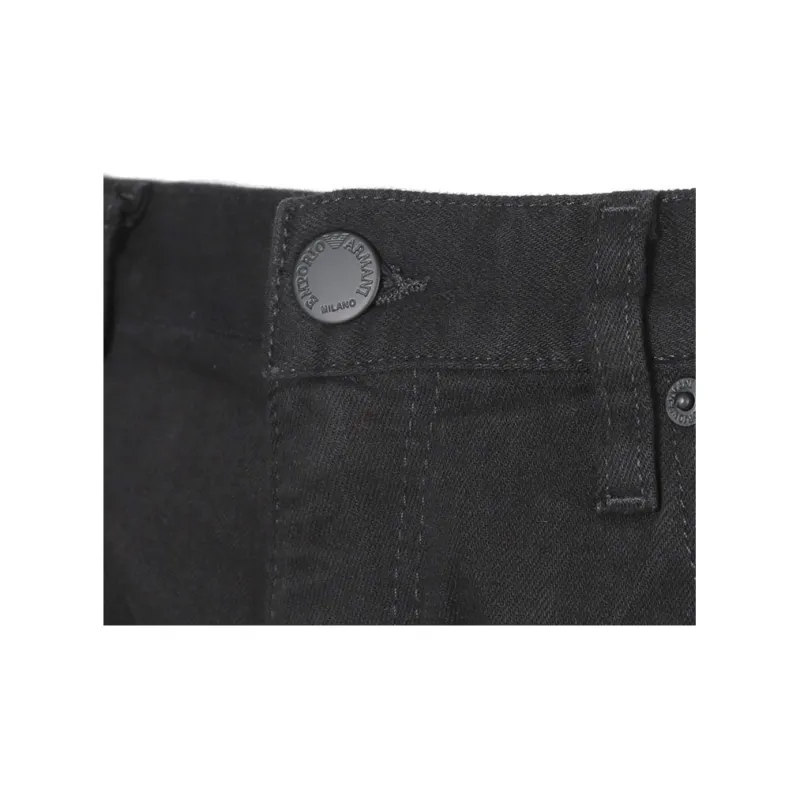 EMPORIO ARMANI Capsule Collection FW22 Jeans Men's Denim Black-7