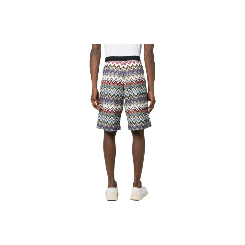 MISSONI Zig Zag Printed Bermuda Shorts-2