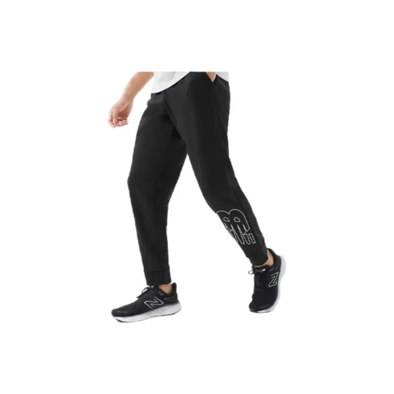 New Balance Knitted Sweatpants Men's Black-3