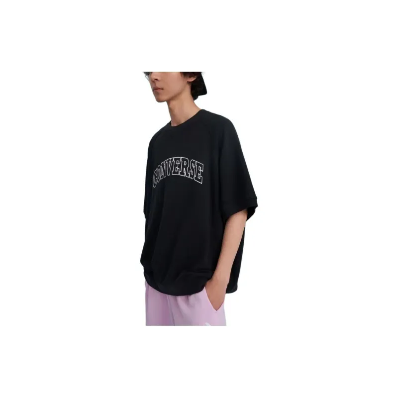 Converse Retro Chuck T Shirts Men Black-4