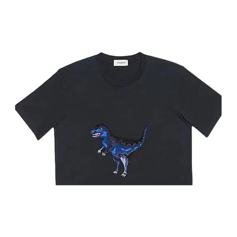 COACH T Shirts Men Navy-5