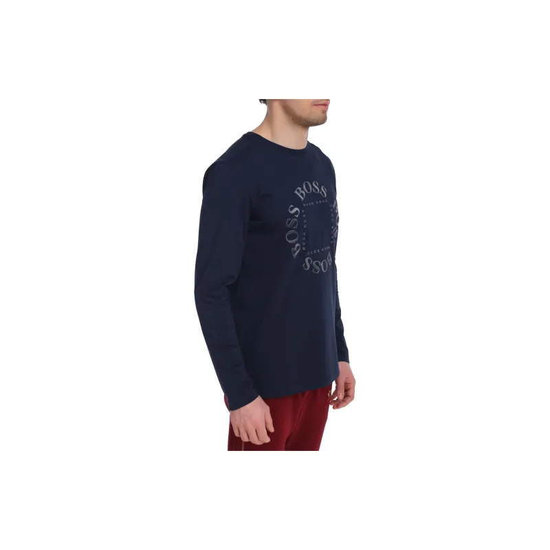 HUGO BOSS T Shirts Men Marine Blue-2