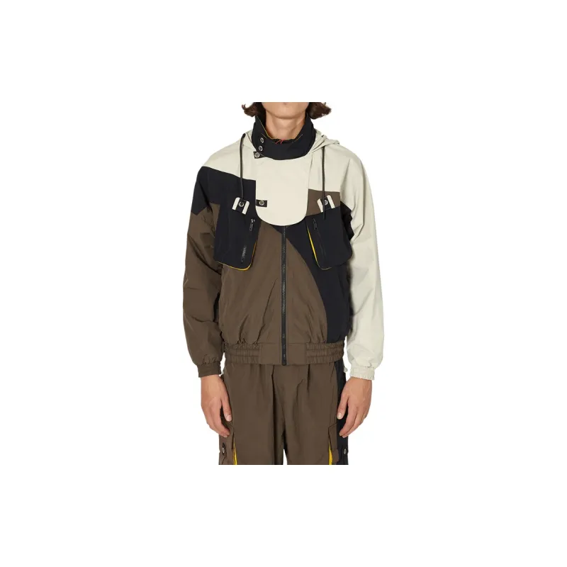 LiNing Jackets Unisex Brown Black-4