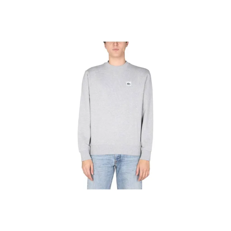 LACOSTE Sweatshirts Men Gray-1