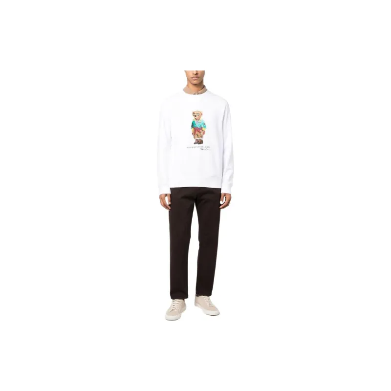 Polo Ralph Lauren Sweatshirts Men White-1