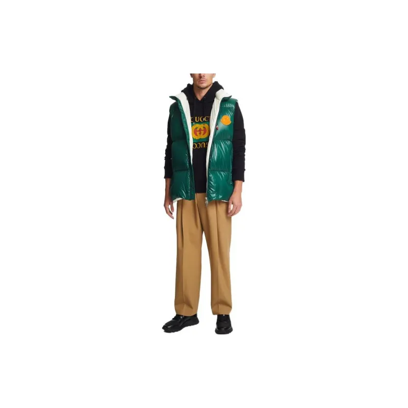 MONCLER GENIUS Vests Men Green-2