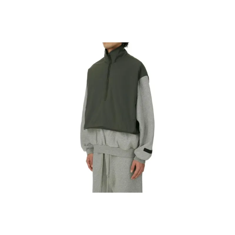 Fear Of God Essentials Kids Nylon Fleece Mockneck Sweater-4