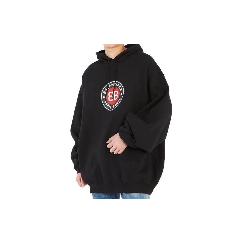 Balenciaga Paris France Print Hoodie-2
