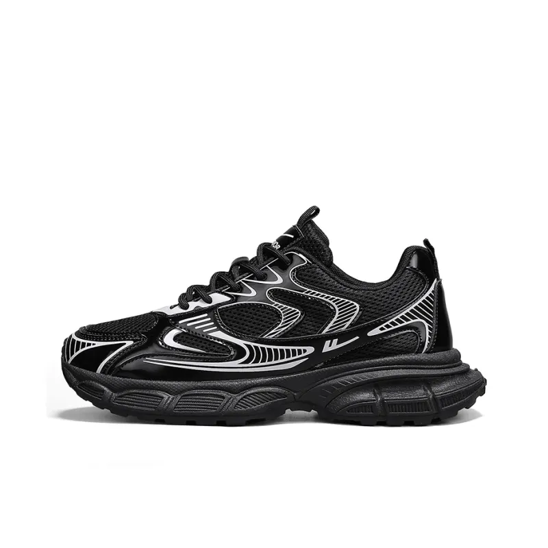 Warrior Abrasion Resistant Height Increasing Low Top Casual Running Shoes Men's-14