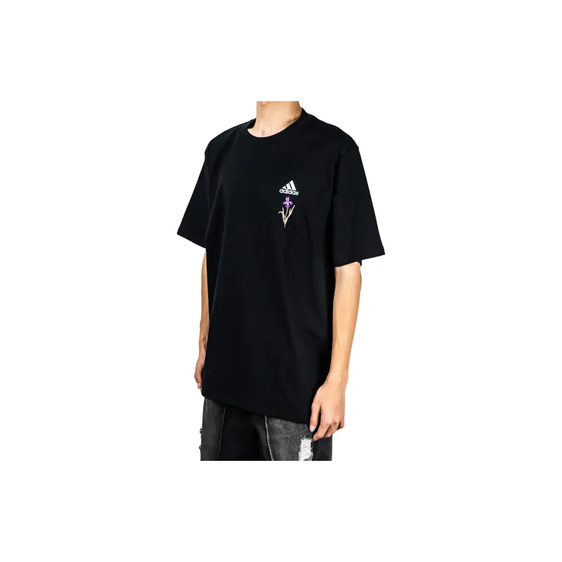 Adidas T Shirts Unisex Black-4