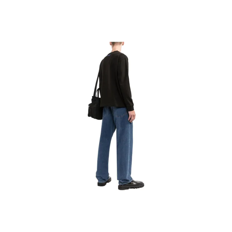 KENZO Poppy Flower Series T Shirts Men Black-3