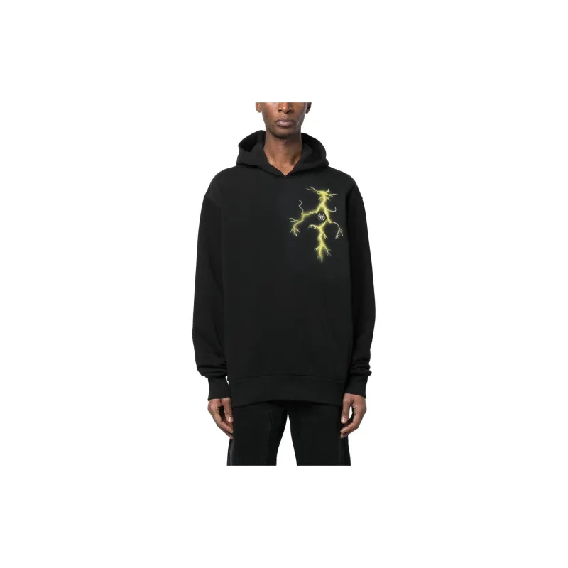 PHILIPP PLEIN Gothic print Rhinestone embellished Hoodie-2