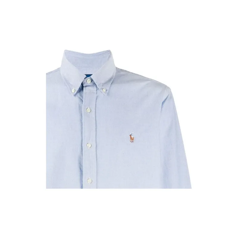 Polo Ralph Lauren Embroidered Logo Cotton Shirt-5