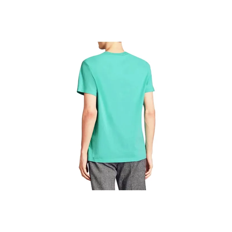 Burberry T Shirt Men's Light Green-2