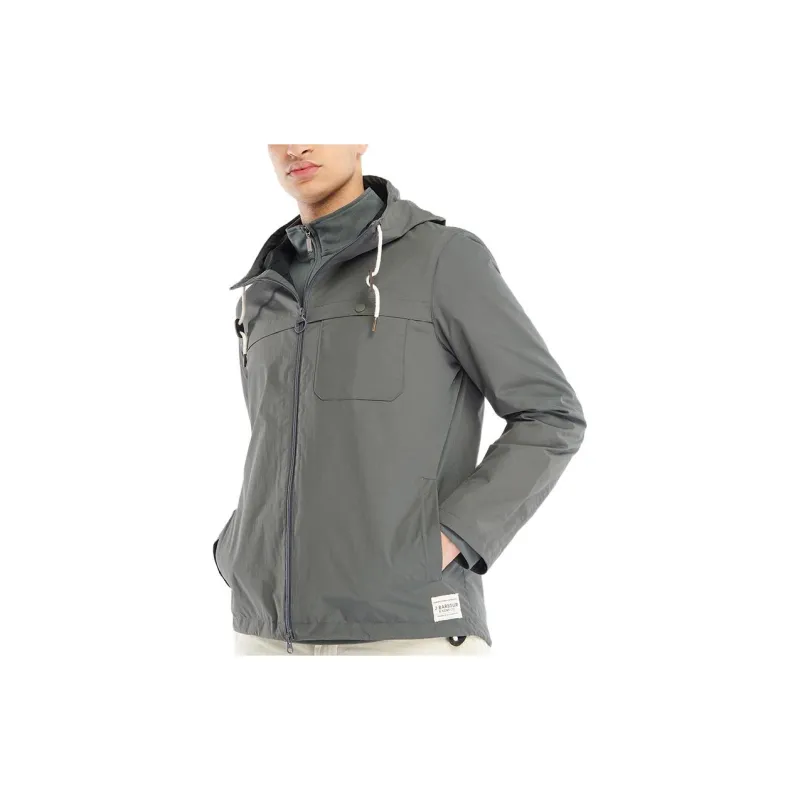 BARBOUR Jackets Men Charcoal Gray-3