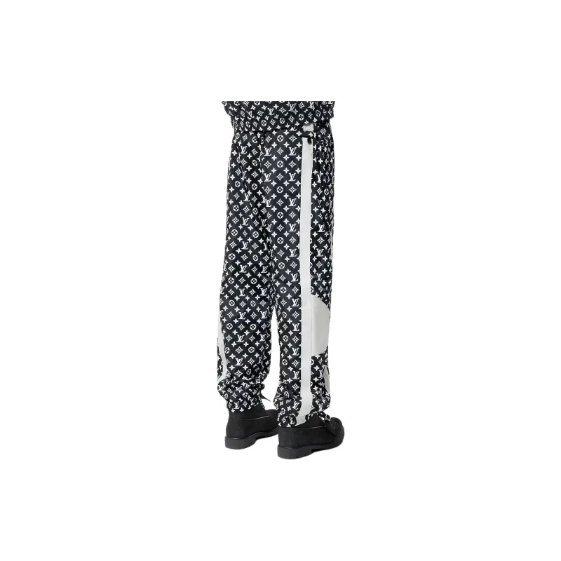 LOUIS VUITTON Monogram Printed Technical Track Pants-2