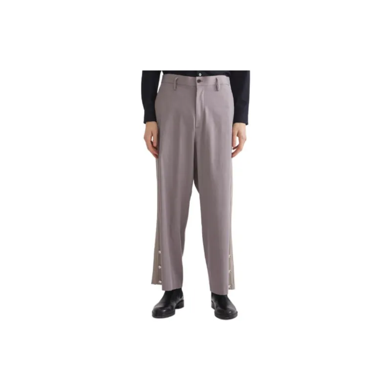 UNITED TOKYO Casual Pants Men Gray Beige-4